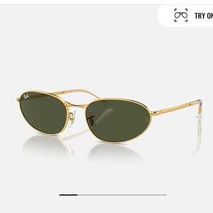 Ray Ban RB3734 

Frame: Polished Arista Gold
Lenses: Green